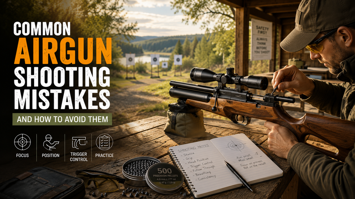 Common Airgun Shooting Mistakes and How to Avoid Them