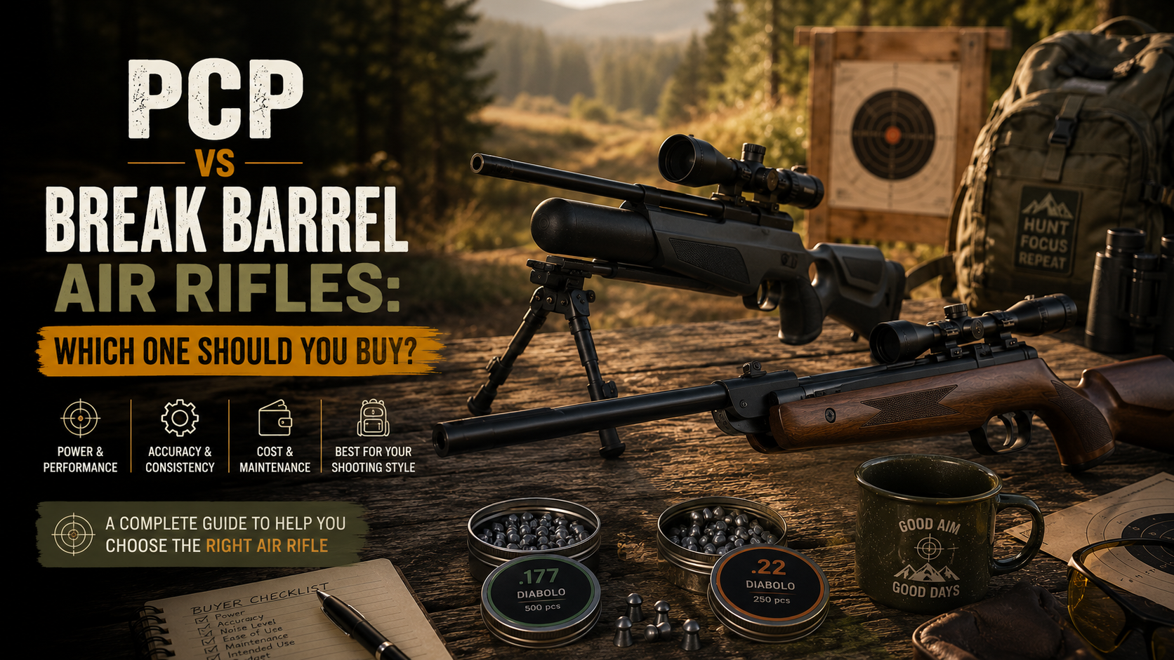 PCP vs Break Barrel Air Rifles: Which One Should You Buy?
