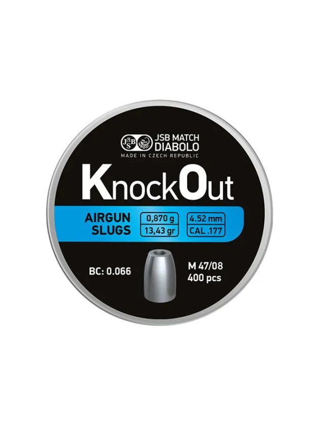JSB Knockout Slugs 13.43gr
