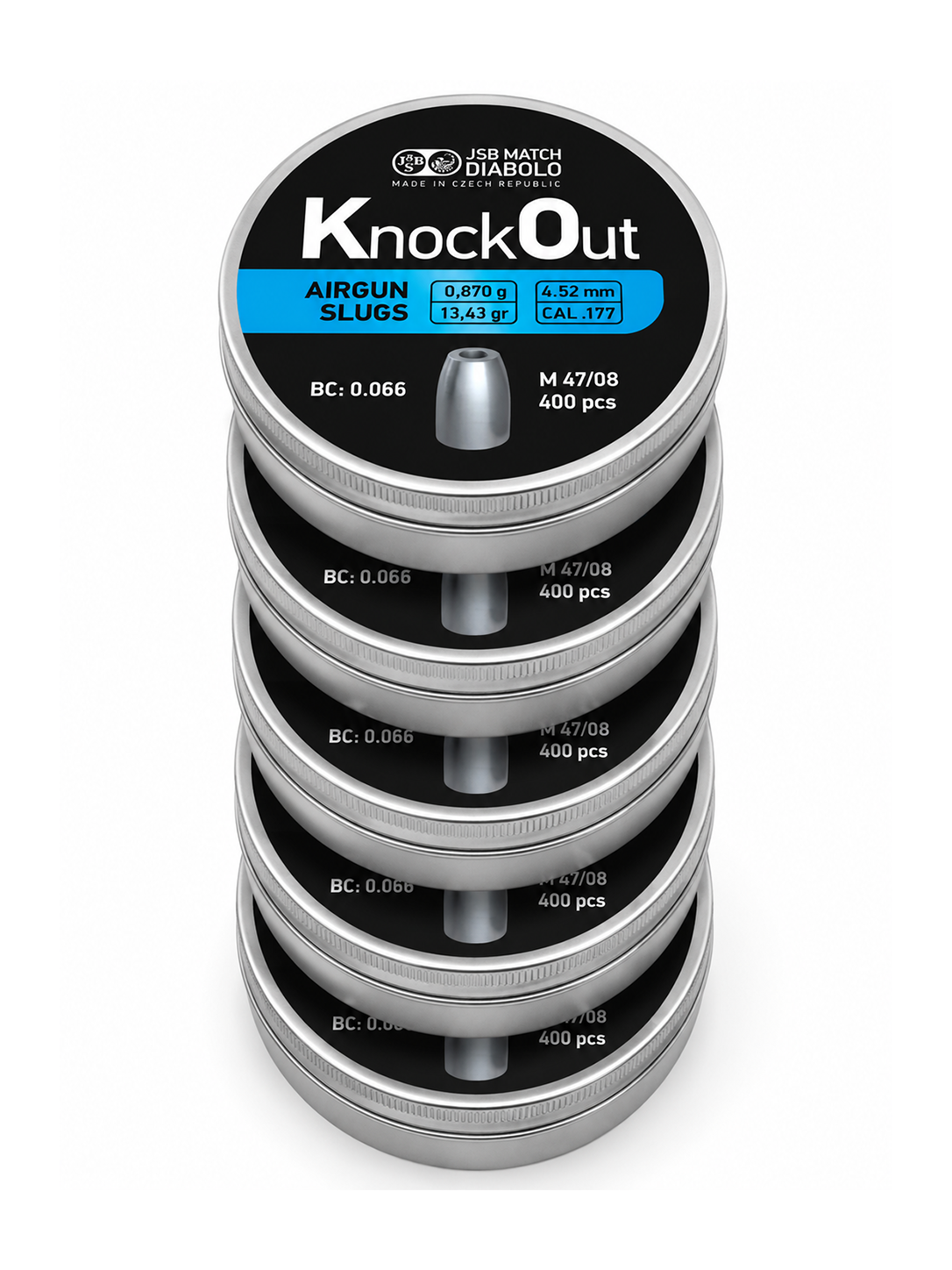 JSB Knockout Slugs 13.43gr